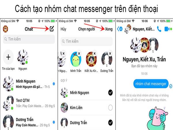 Cách tạo nhóm chat trên Messenger đơn giản và nhanh chóng