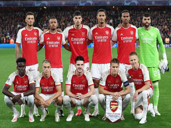 Số áo các cầu thủ Arsenal hiện tại