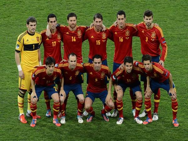 Đội hình Tây Ban Nha 2012: Vũ điệu tiki-taka lên ngôi